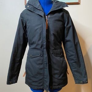Fjällräven coat double layer xxs black